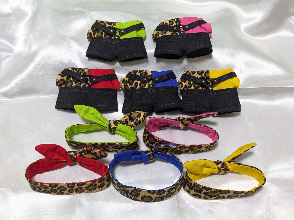 アニマルツートンな服セット