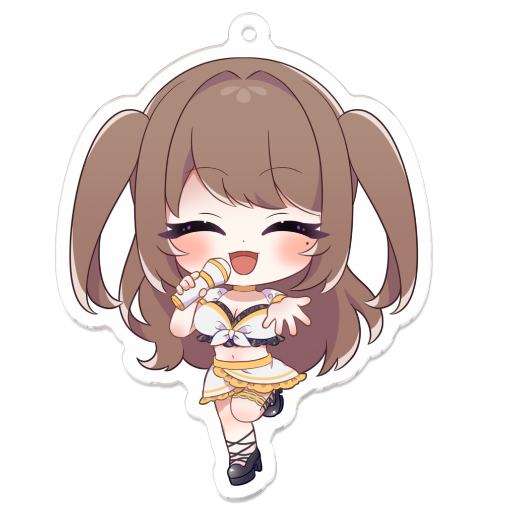 くろゆアクキー あいどるver.