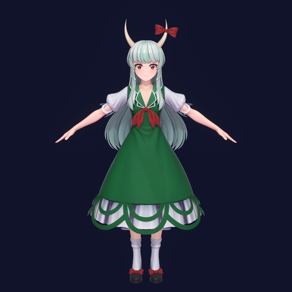 藤原妹紅+上白沢慧音