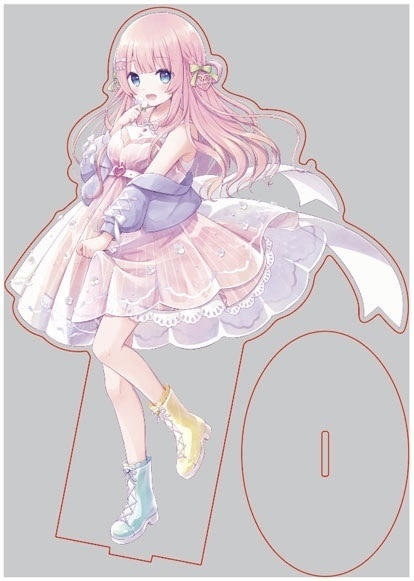 🍡特大アクリルフィギュア(182×257mm)