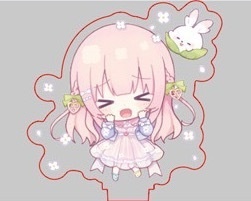 1周年記念🍑ちーももアクスタ