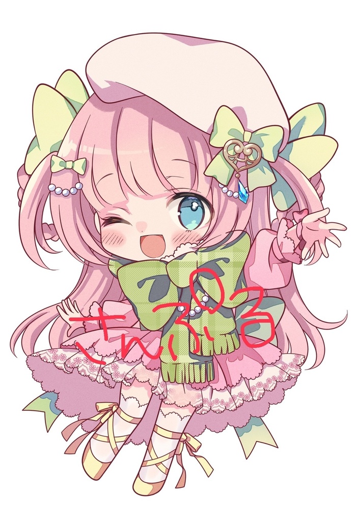 【在庫限り】あまねもも冬衣装のアクスタ＆アクキー