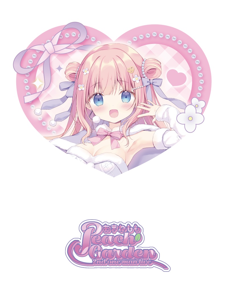 【送料無料】📢2nd one-man live『Peach Garden』記念グッズ
