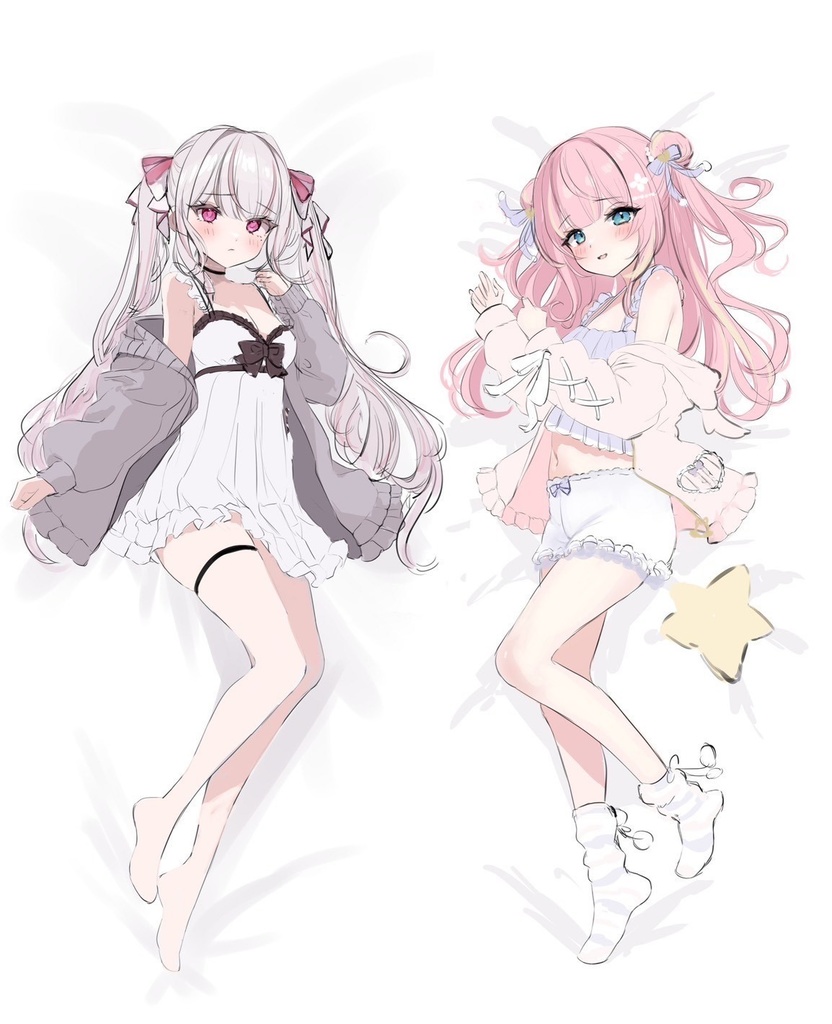 ねもみゃうか🐇抱き枕カバー