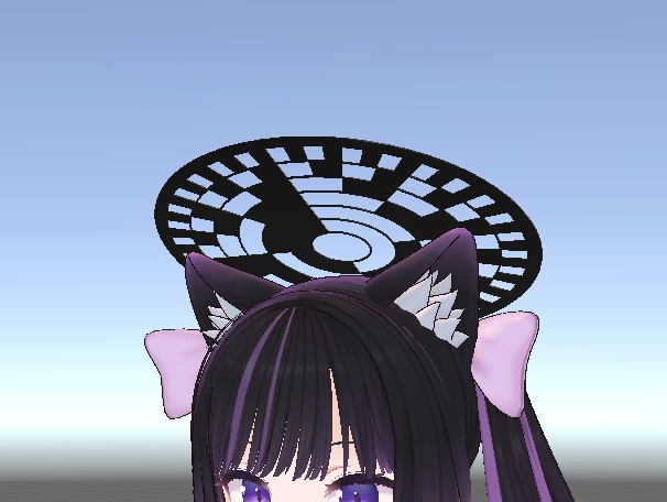 【スクリプト無料】ロータリーエンコーダのスリット板ヘイロー (Rotary Encoder Slit Disk Halo)