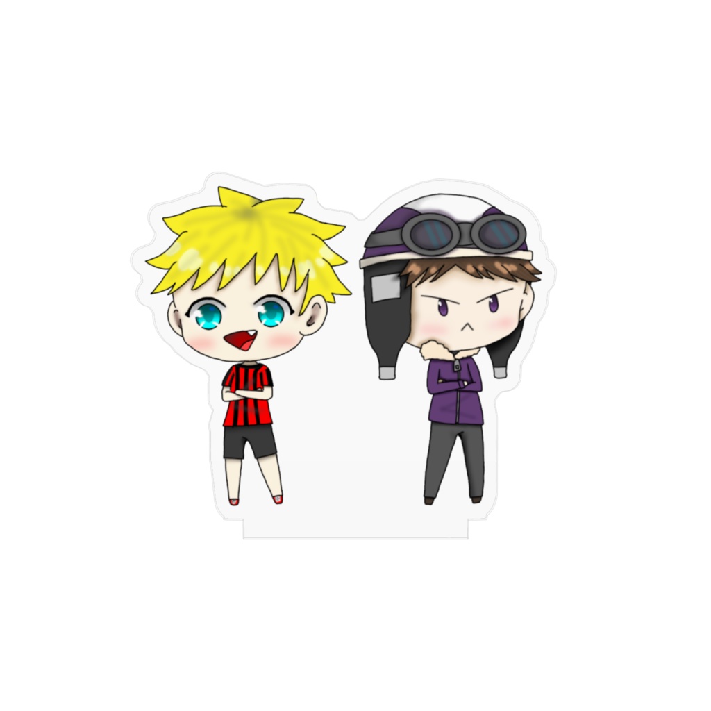 アクスタ(先輩後輩)