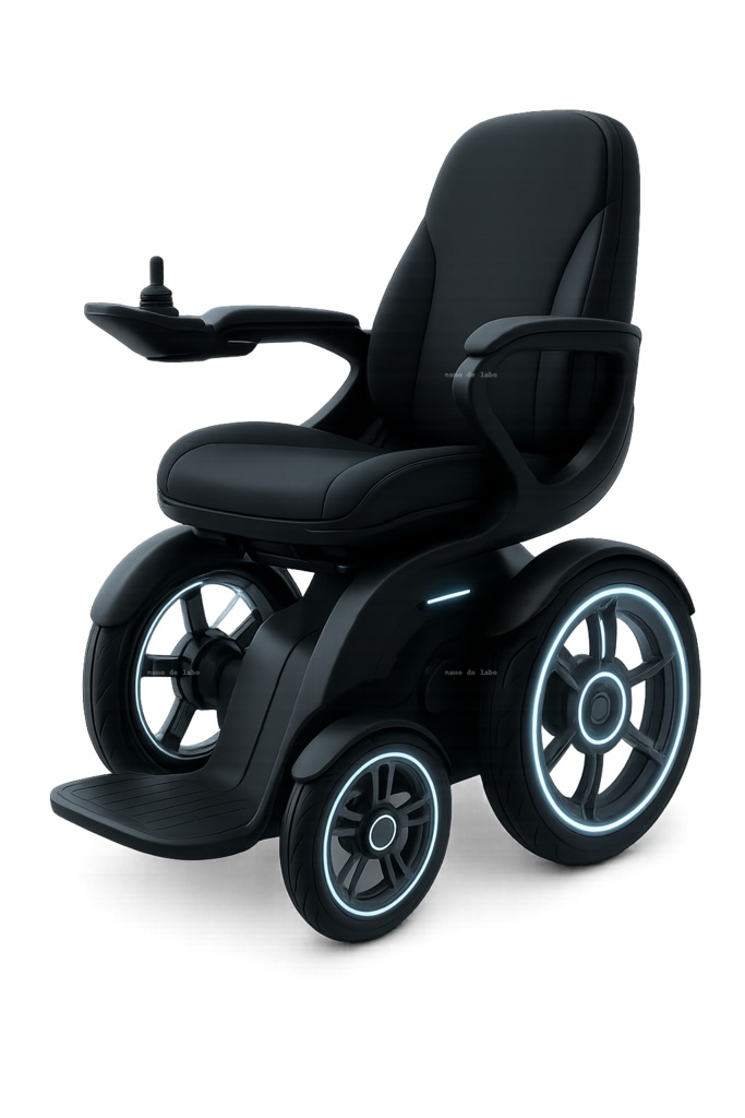 未来の車椅子素材パック【高品質AI生成 × 透過PNG】