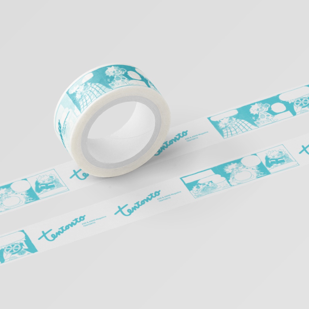 んとんとちゃんマスキングテープ 『テントとチーズ』