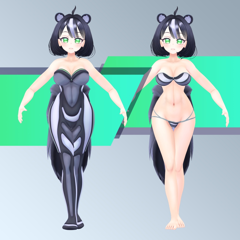 オリジナル3Dモデル【アビア】