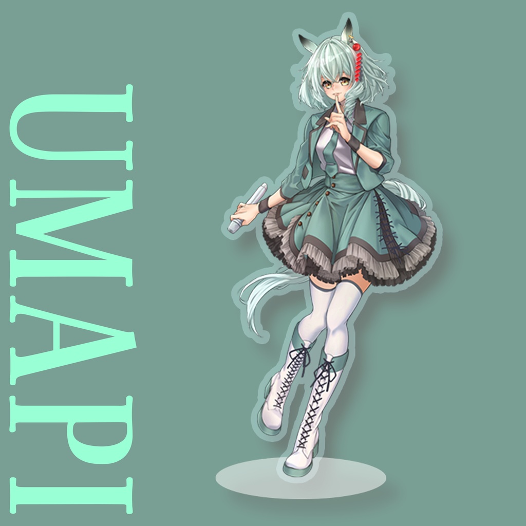 【販売終了】ネモ&うまぴアクリルスタンド(アイドル衣装ver.)