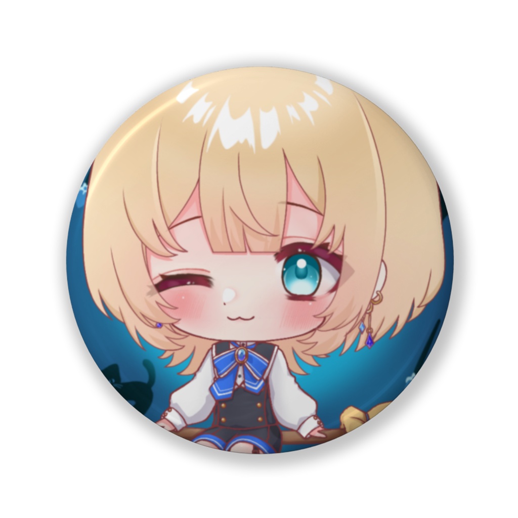 マギ・ラズリー制服Ver 缶バッジ 【デビュー記念グッズ】