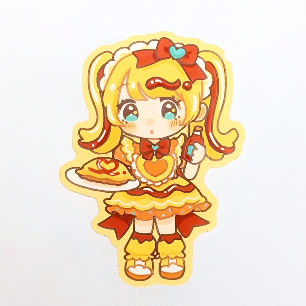 ステッカー(オムライス)