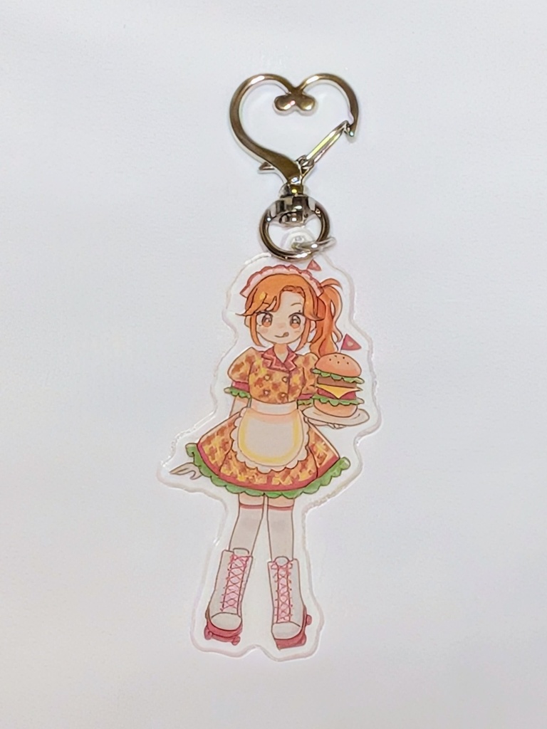アクリルキーホルダー(ハンバーガー)