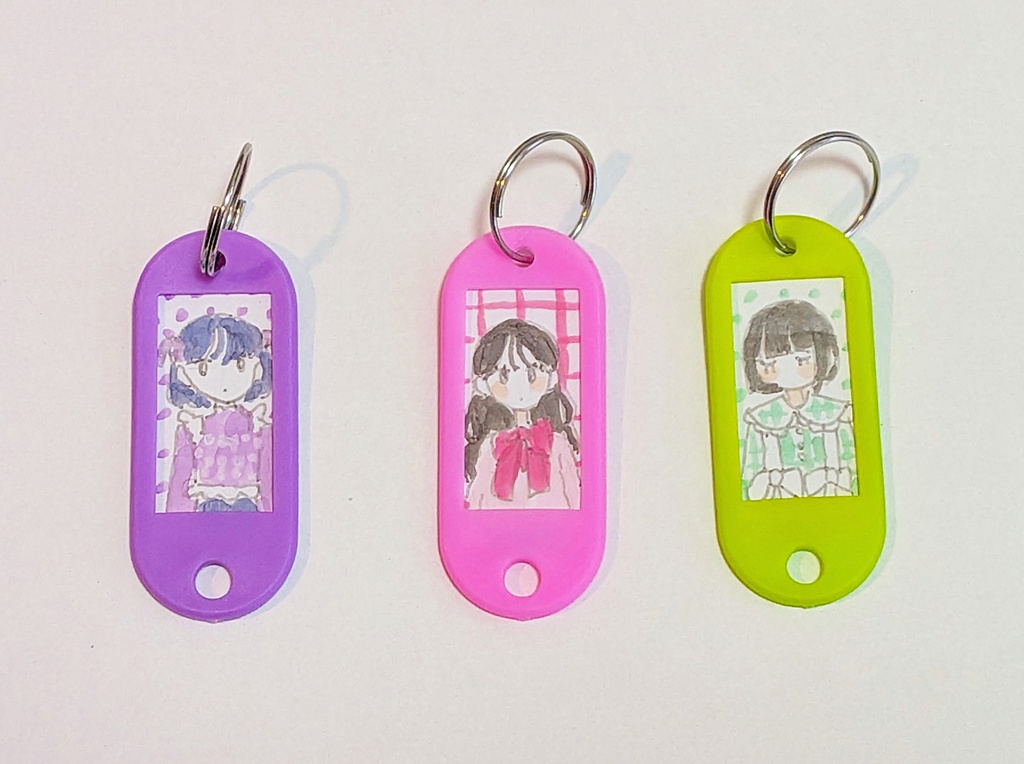 COLORATE ミニ原画キーホルダー