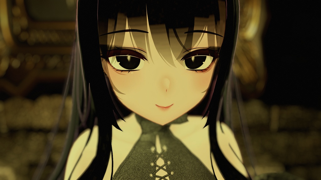 「Bloodie Moon」 - Eye Texture + Makeup + Black Sclera + Emission for Moe「萌」UPDATE!!