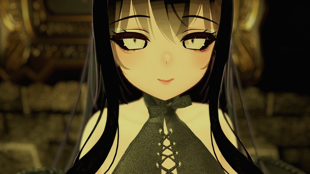 「Bloodie Moon」 - Eye Texture + Makeup + Black Sclera + Emission for Moe「萌」UPDATE!!