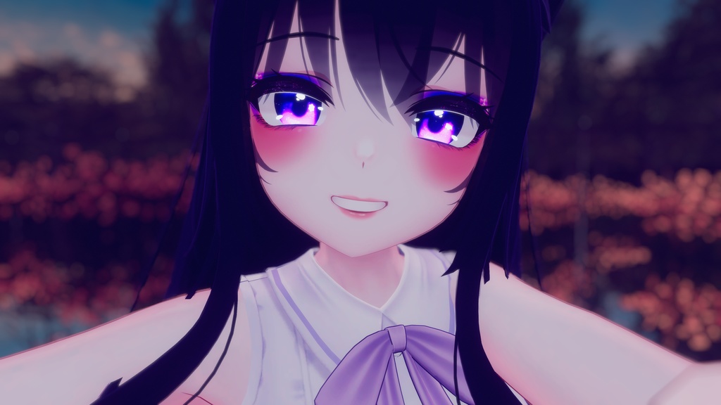 「Sweet Flower」 - Eye Texture + Makeup + Emission