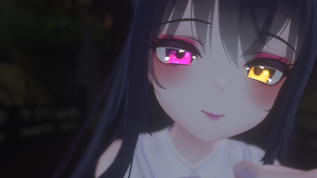 「Sweet Flower」 - Eye Texture + Makeup + Emission