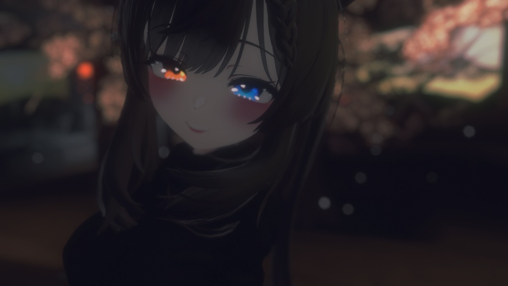 「Sweet Flower」for Manuka - Eye Texture + Makeup + Emission