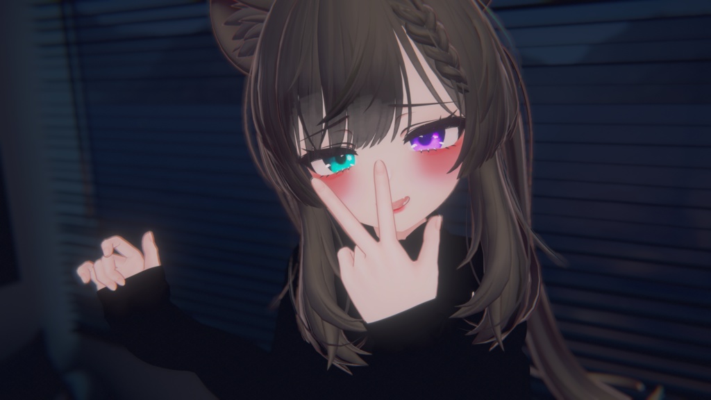 「Sweet Flower」for Manuka - Eye Texture + Makeup + Emission