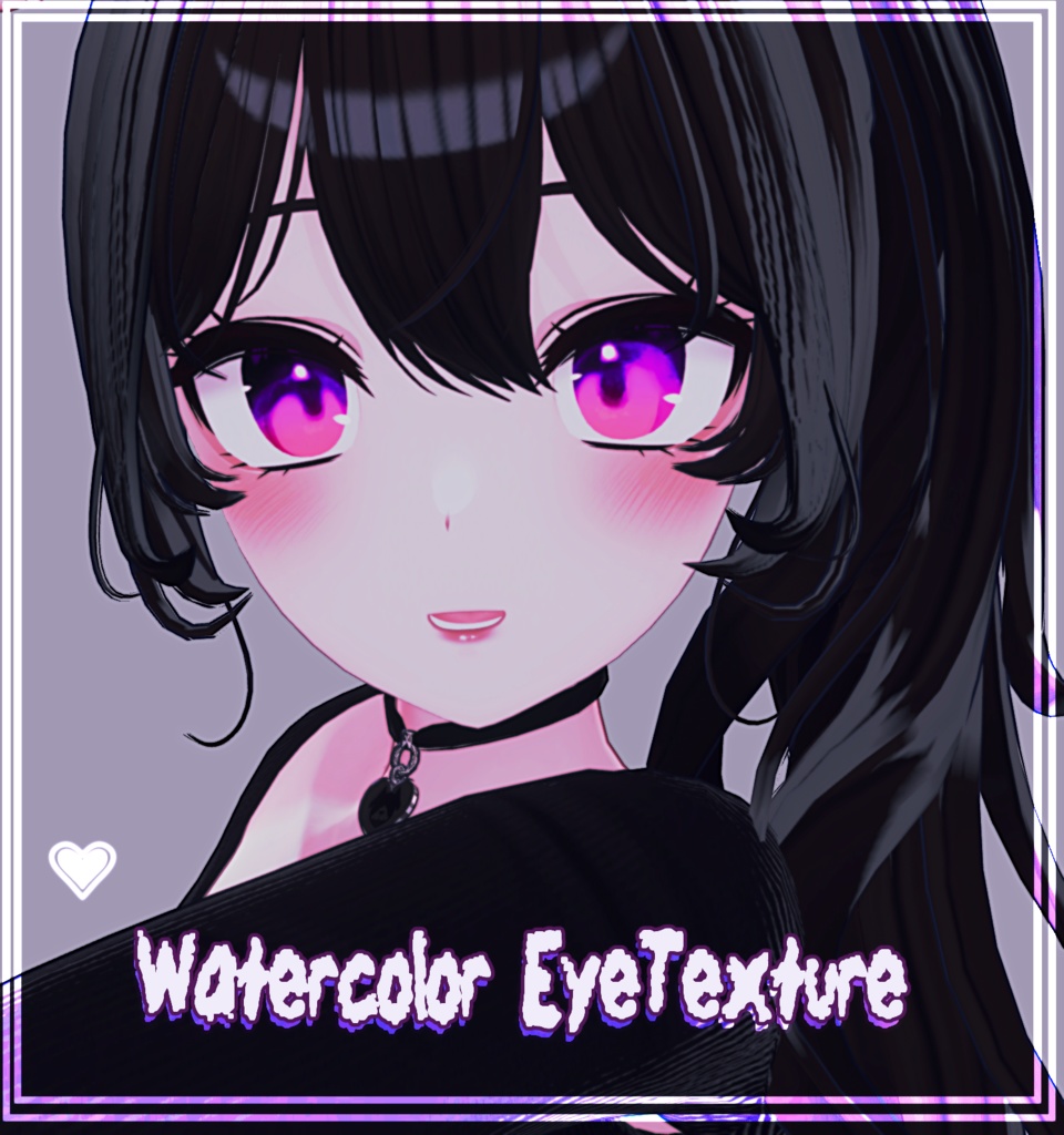 [セレスティア/Selestia]「WaterColor」 - Eye Texture + Emission