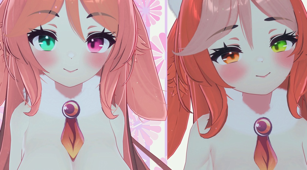 【伊奈波かや/Inaba Kaya】Watercolor - Eye Texture + Emission