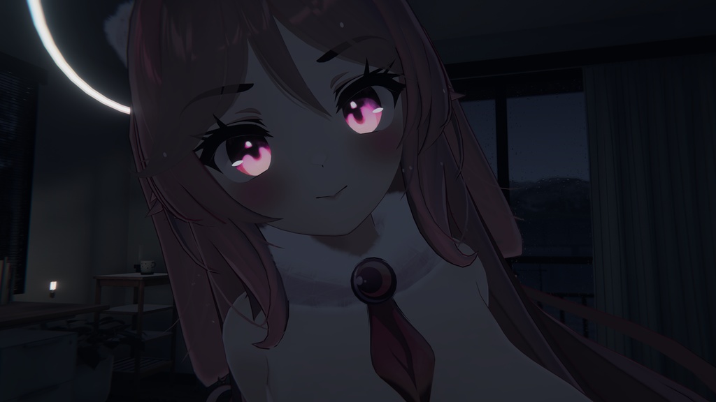 【伊奈波かや/Inaba Kaya】Watercolor - Eye Texture + Emission