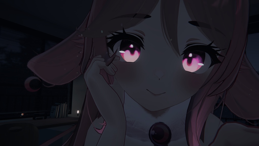 【伊奈波かや/Inaba Kaya】Watercolor - Eye Texture + Emission