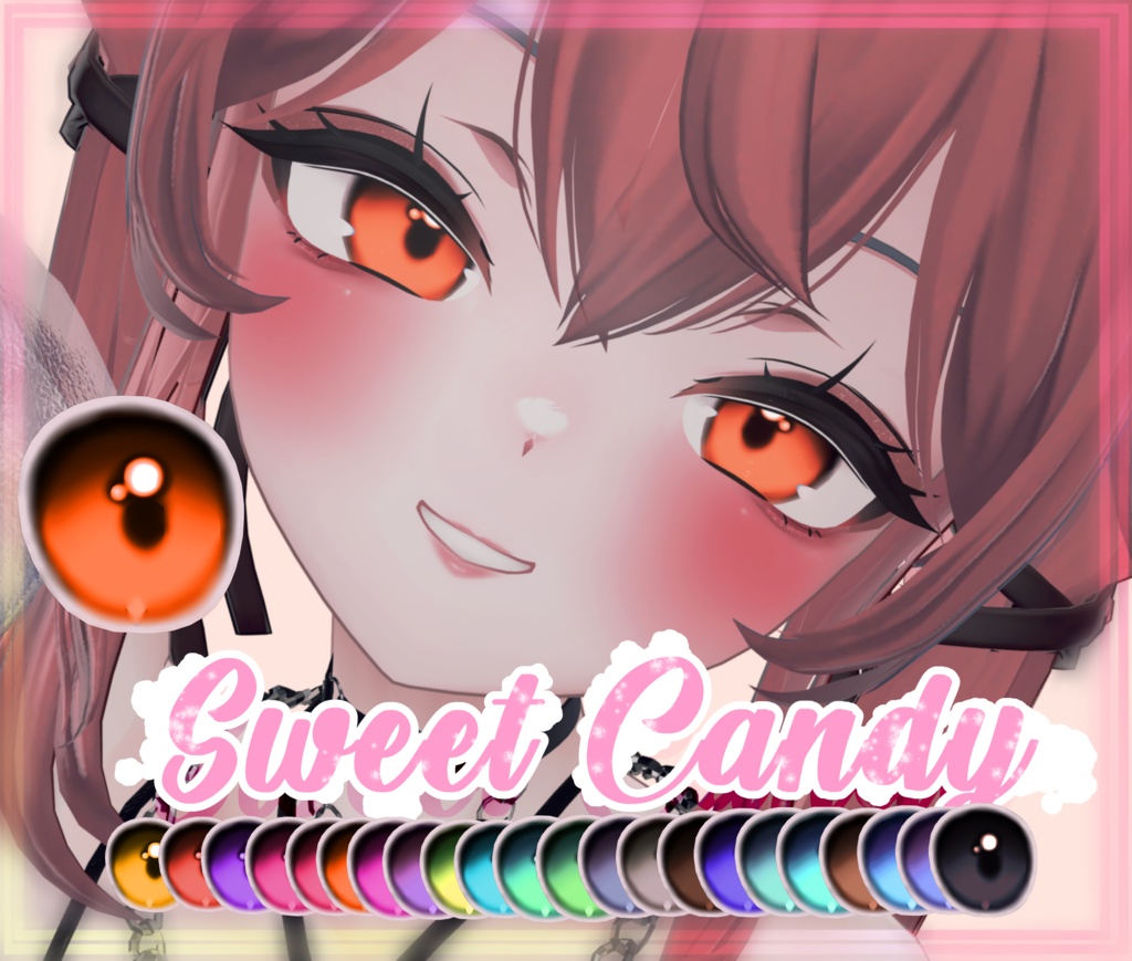 [Sio / Manuka / Kikyo / Moe / Selestia] [Sweet Candy Eye texture + Emission]