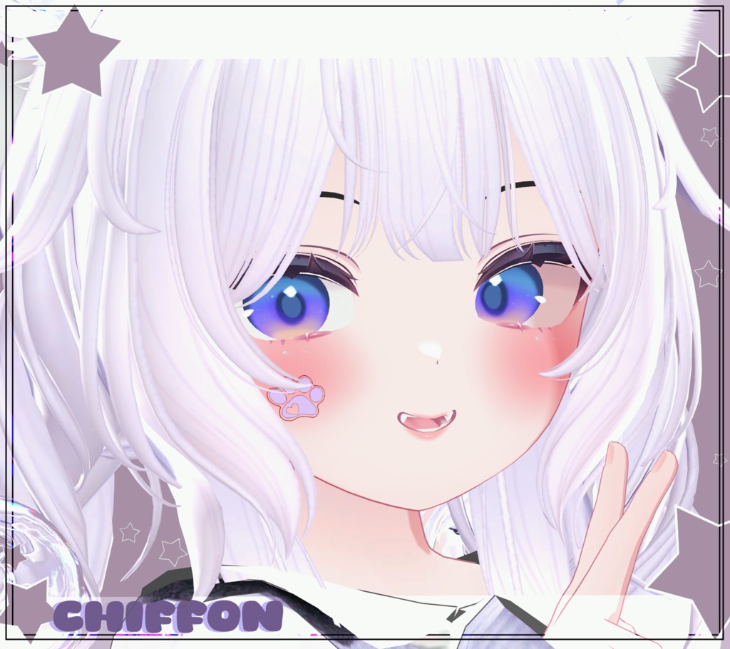 【18アバター対応 / 18Compatible Avatars】[Pretty Star EyeTexture + Emission] 缩略图 11