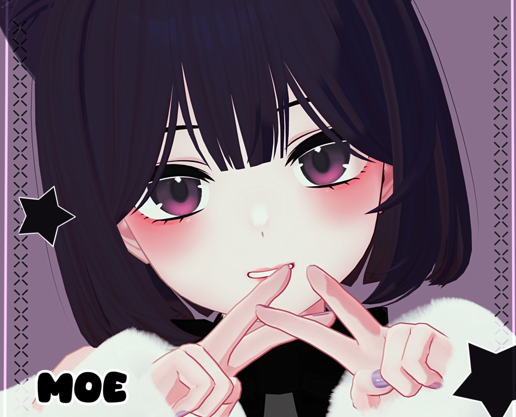 【18アバター対応 / 18Compatible Avatars】[Pretty Star EyeTexture + Emission] 缩略图 16