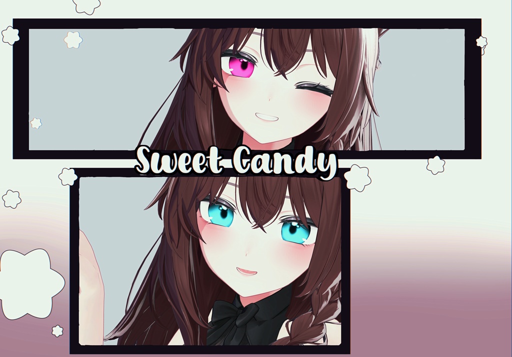 【5アバター対応 / 5 Compatible Avatars】[Sweet Candy Eye texture + Emission] 缩略图 9