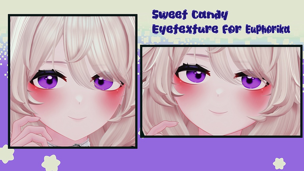 【5アバター対応 / 5 Compatible Avatars】[Sweet Candy Eye texture + Emission] 缩略图 5