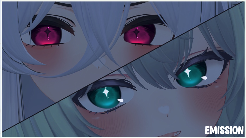 【13アバター対応 / 13 Compatible Avatars】[Space Star EyeTexture + Emission] 缩略图 17