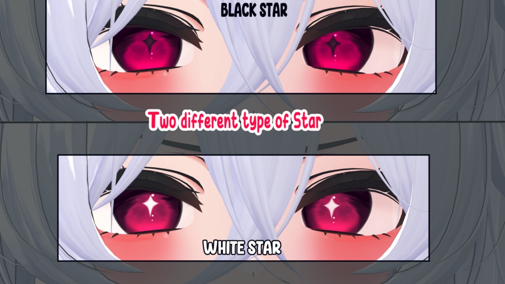 【13アバター対応 / 13 Compatible Avatars】[Space Star EyeTexture + Emission] 缩略图 2