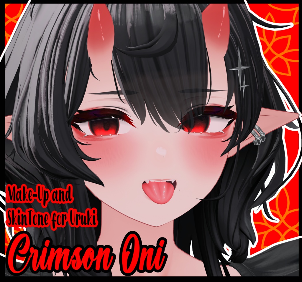 [Uruki] [Crimson Oni - Make-Up and Body Texture]