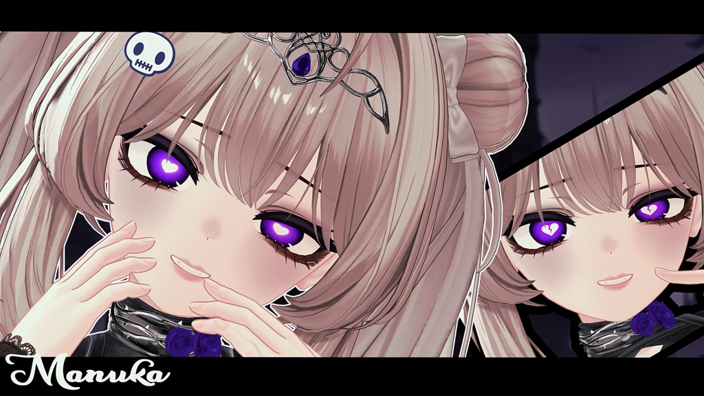 【8アバター対応 /8Compatible Avatars】🎃[FatalLove, EyeTexture +MakeUp]🎃 缩略图 5