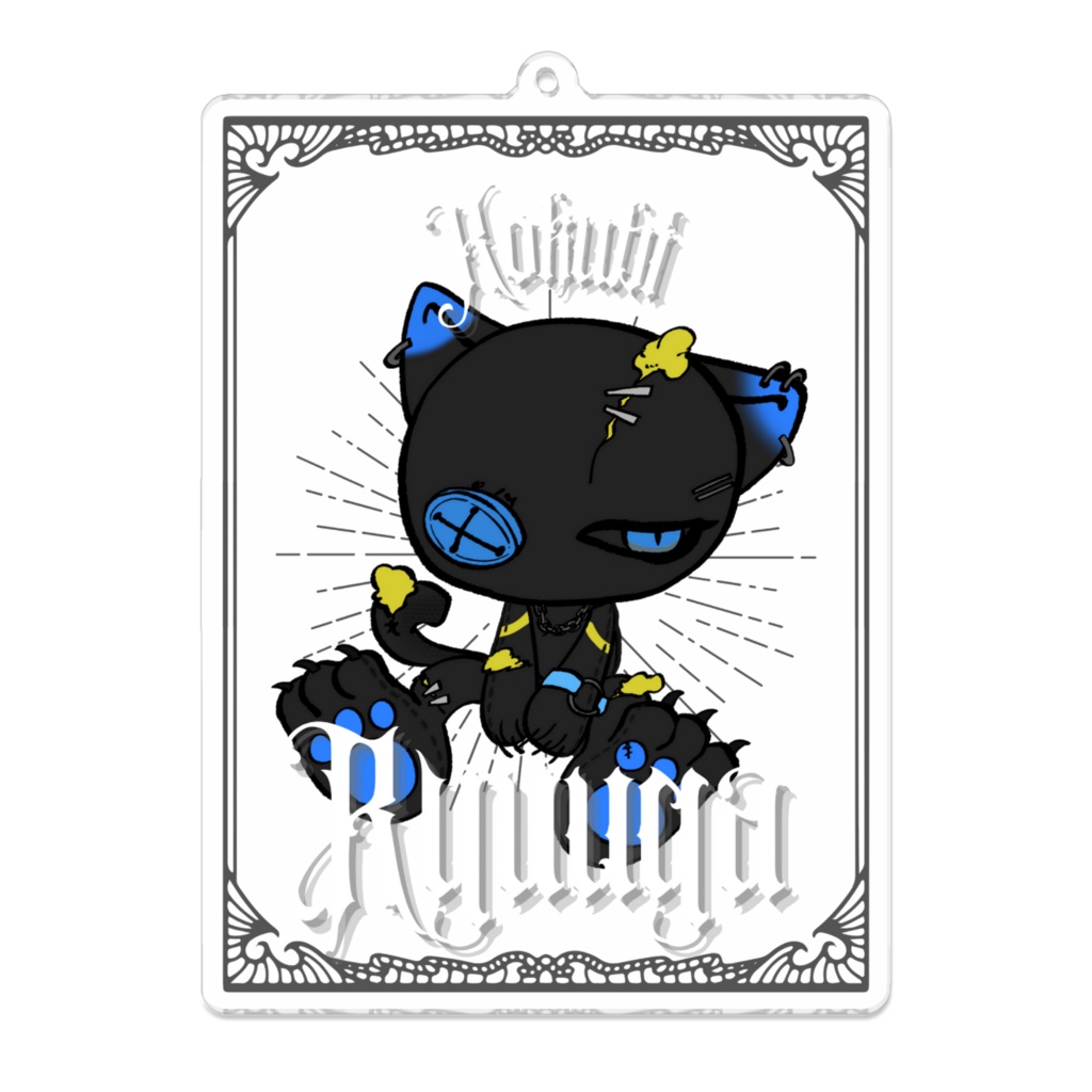 アクリルキーホルダーA【ジャンクフラッフィー】