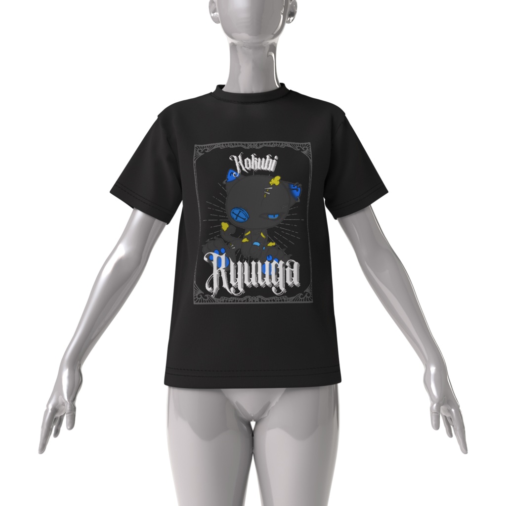 ビックシルエットTシャツA【ジャンクフラッフィー】