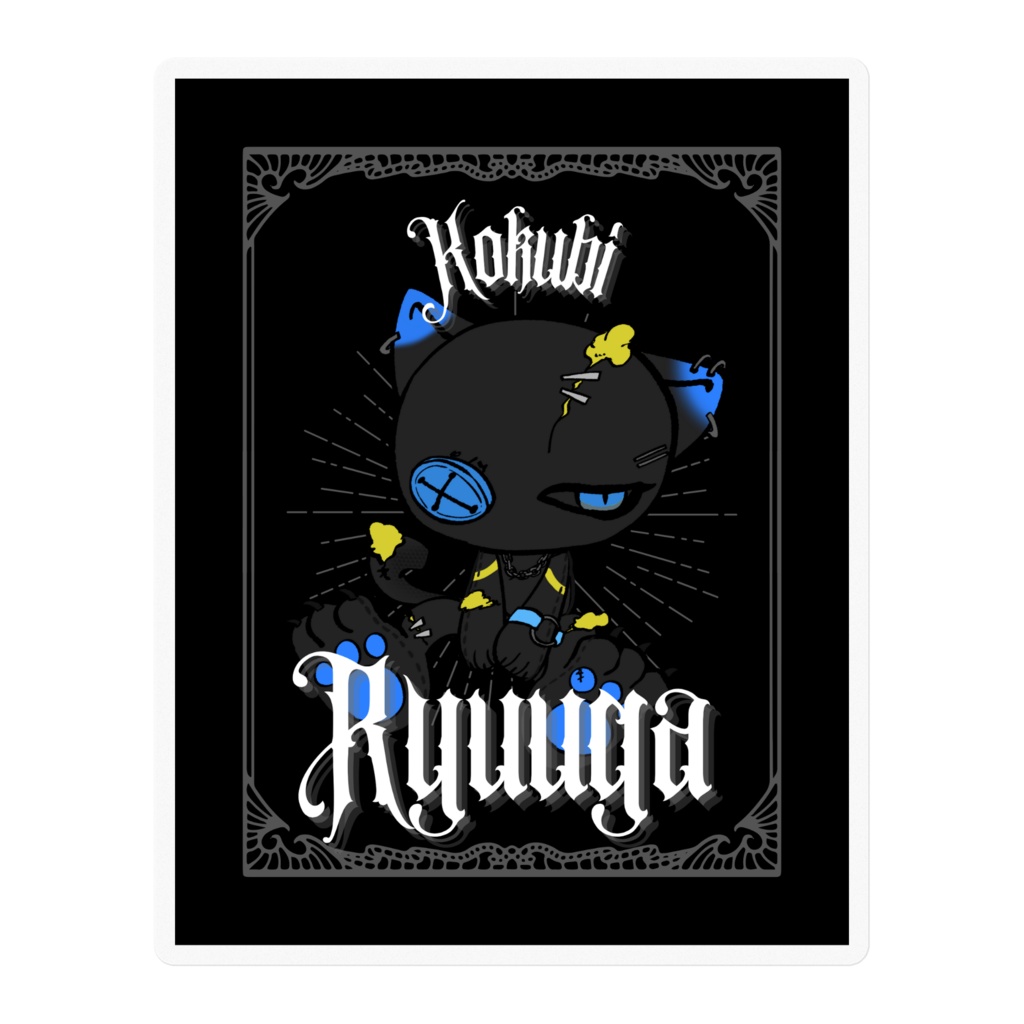 クリアステッカーA【ジャンクフラッフィー】