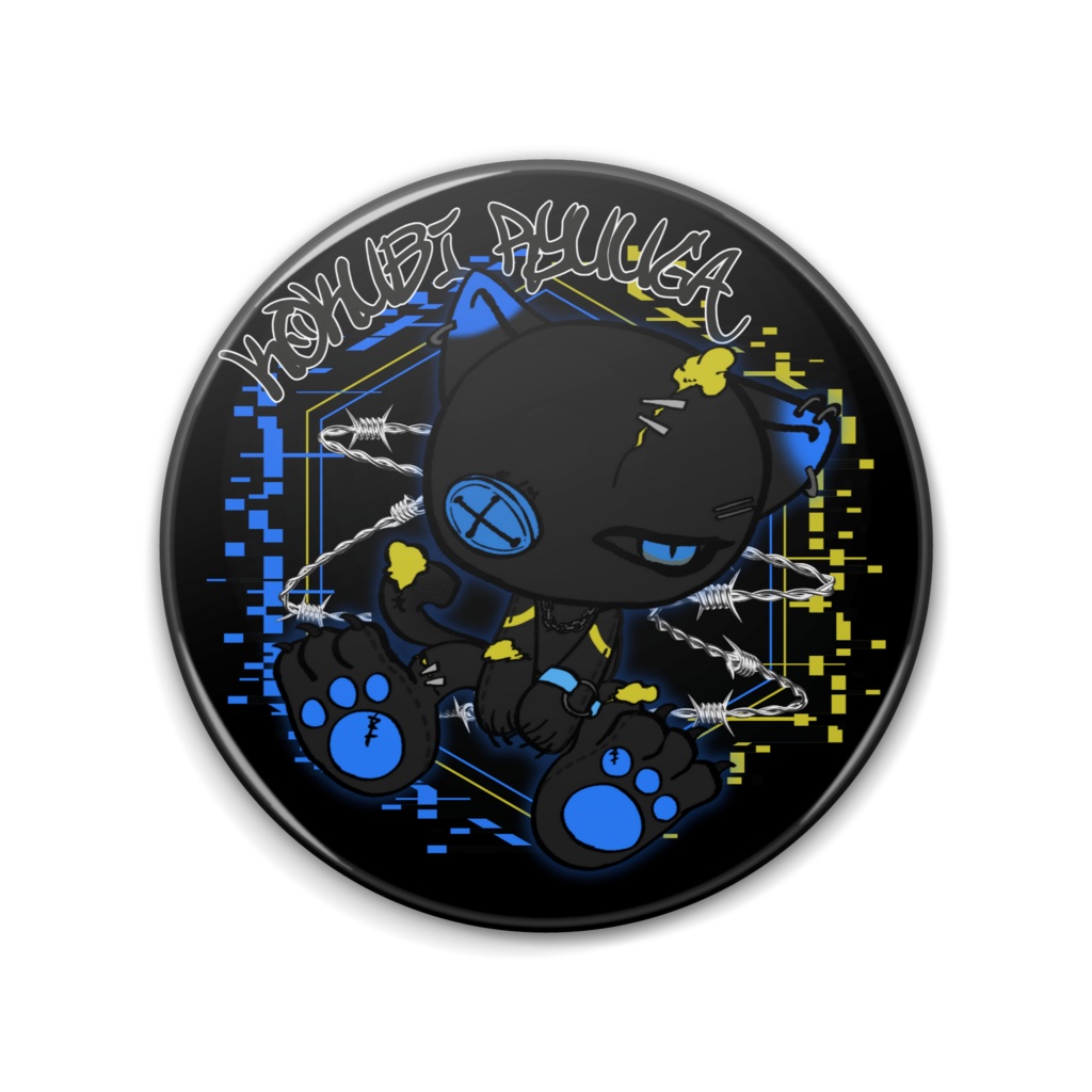 缶バッジ【ジャンクフラッフィー】