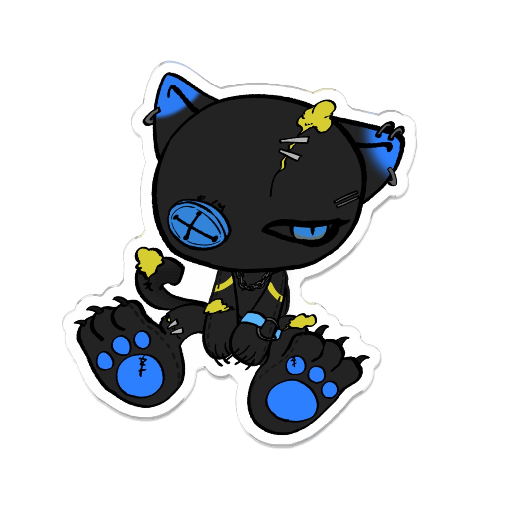 アクリルバッジ【ジャンクフラッフィー】