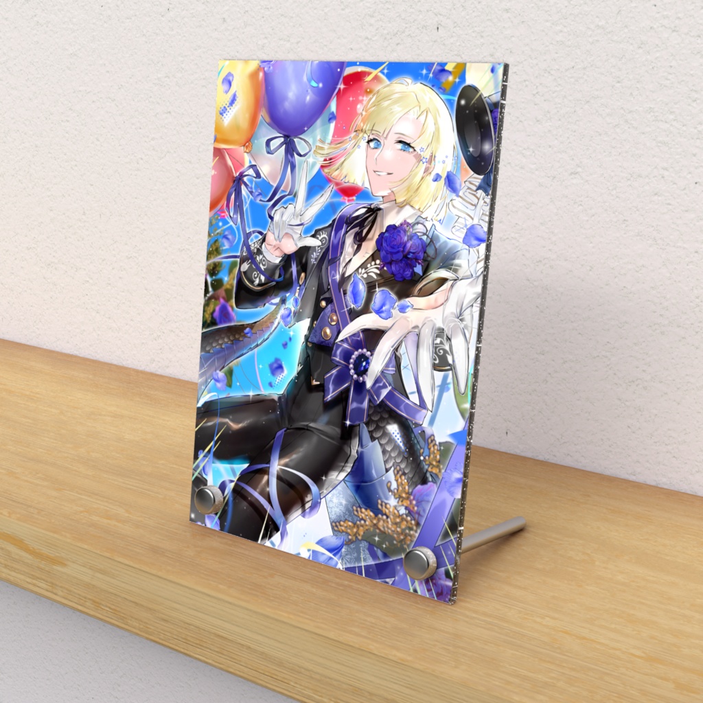 【黒尾流牙】二周年記念【アクリルフォトパネル】