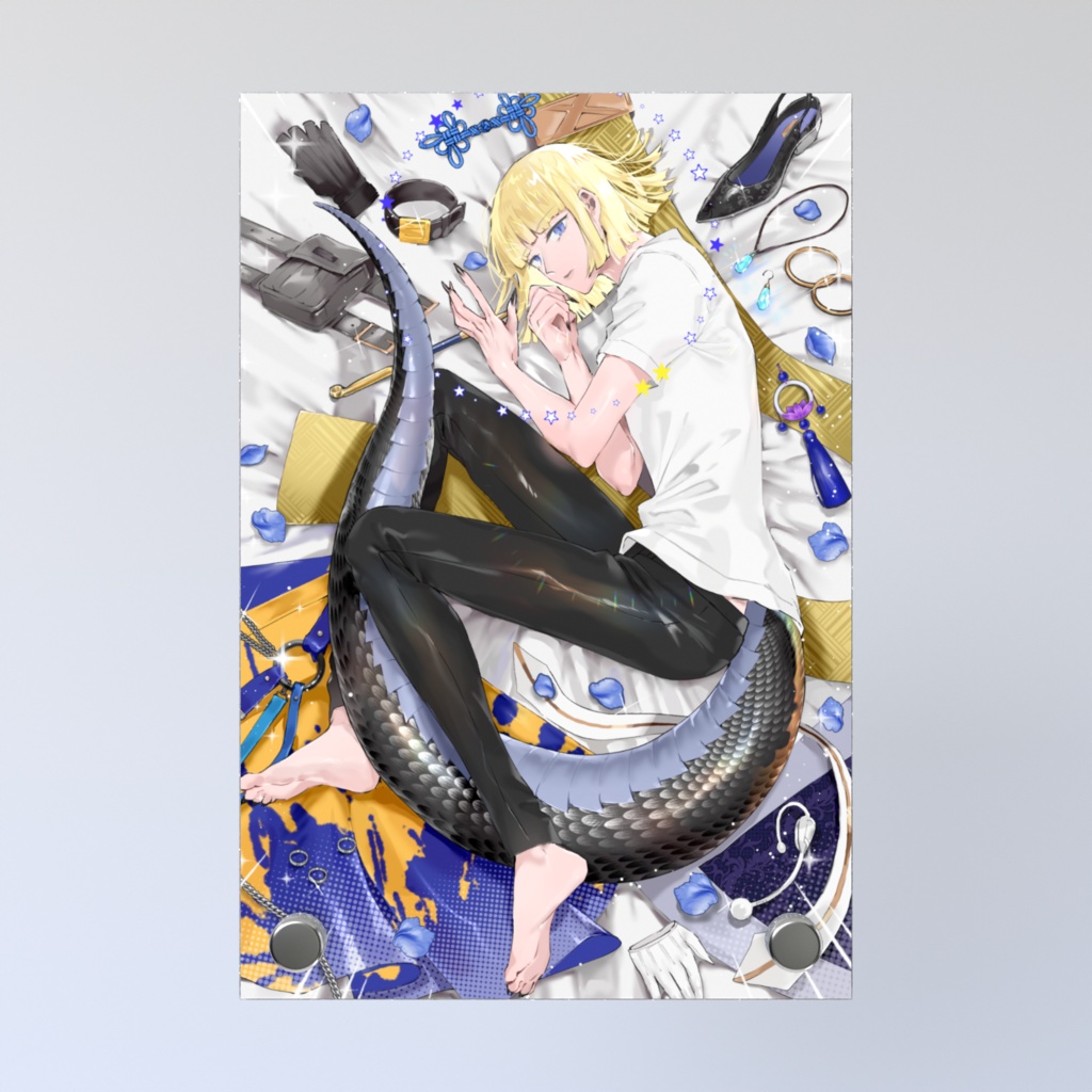 【黒尾流牙】1.5周年記念【アクリルフォトパネル】