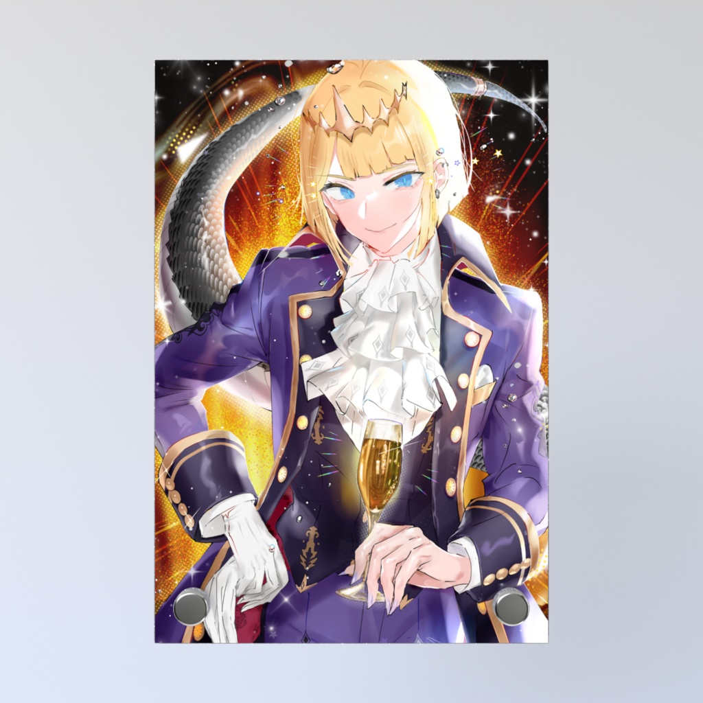 【黒尾流牙】一周年記念【アクリルフォトパネル】