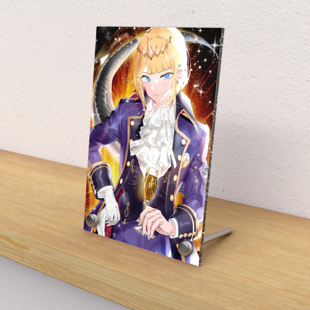 【黒尾流牙】一周年記念【アクリルフォトパネル】