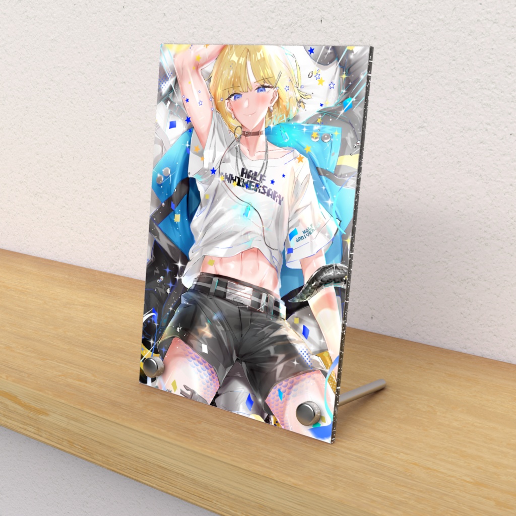 【黒尾流牙】ハフアニ記念【アクリルフォトパネル】