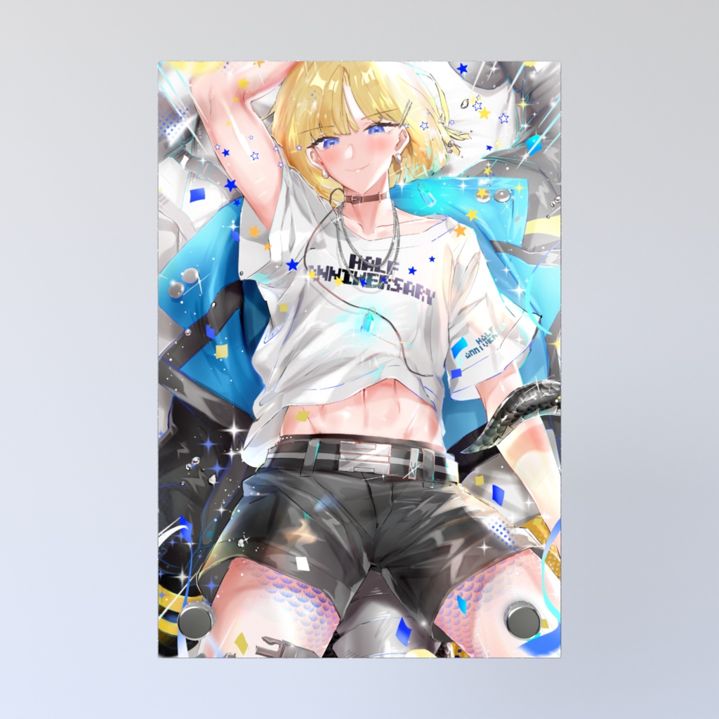 【黒尾流牙】ハフアニ記念【アクリルフォトパネル】