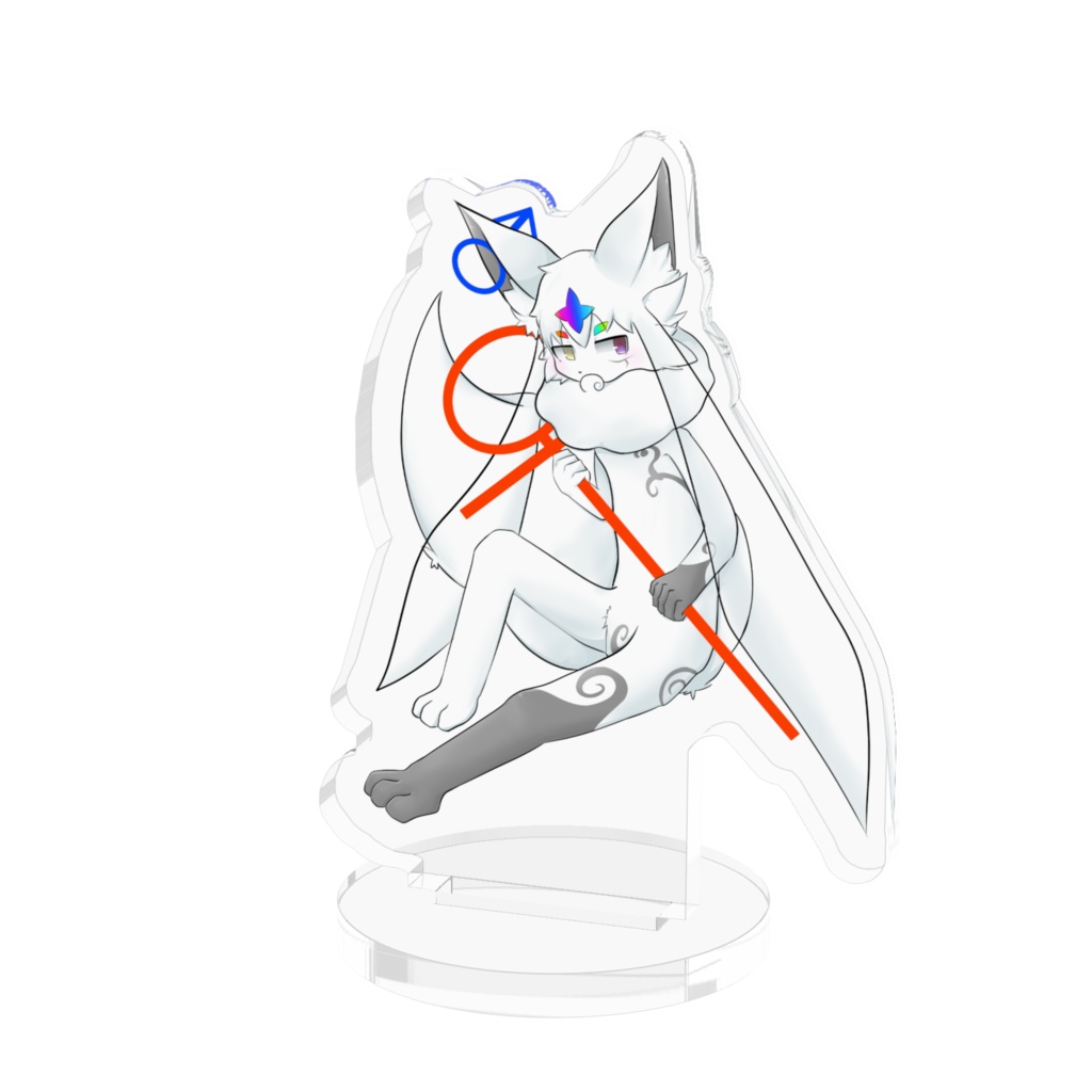 雄獣人形態OwataOwataアクリルスタンド