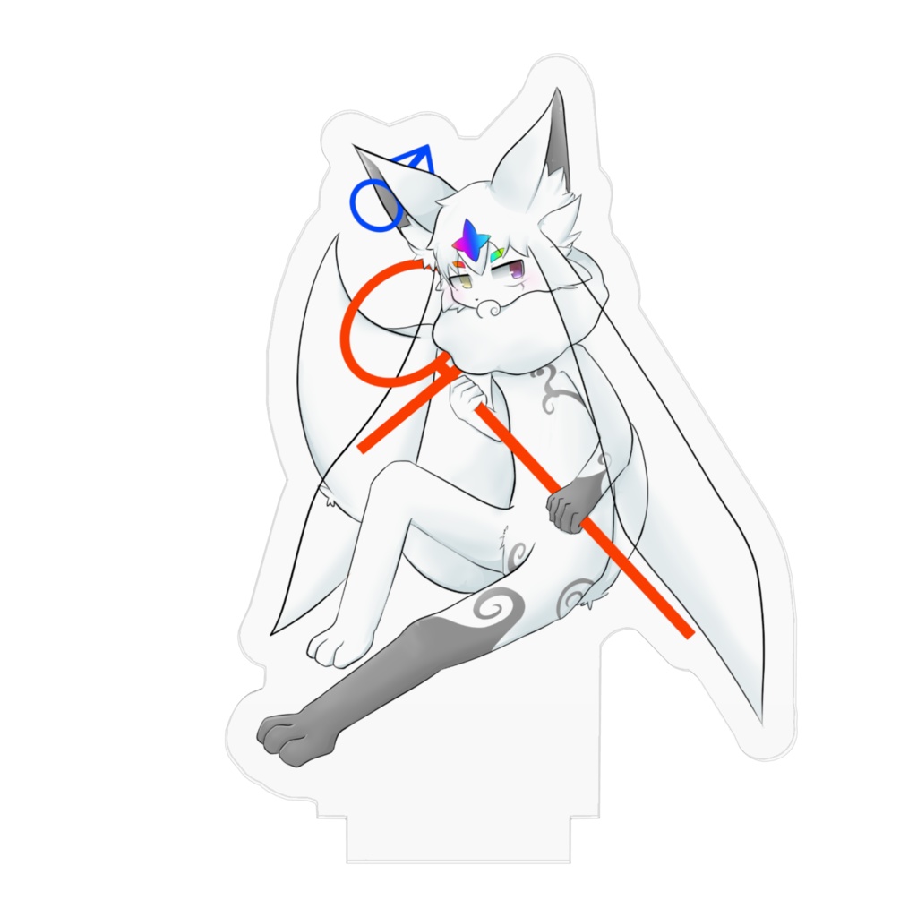 雄獣人形態OwataOwataアクリルスタンド